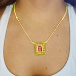 Small Scapular Yellow/Gold