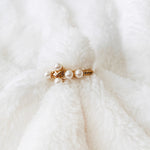 Pearl Cross Ring